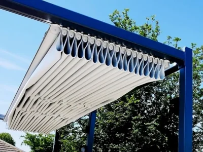 سقف متحرک پارچه ای