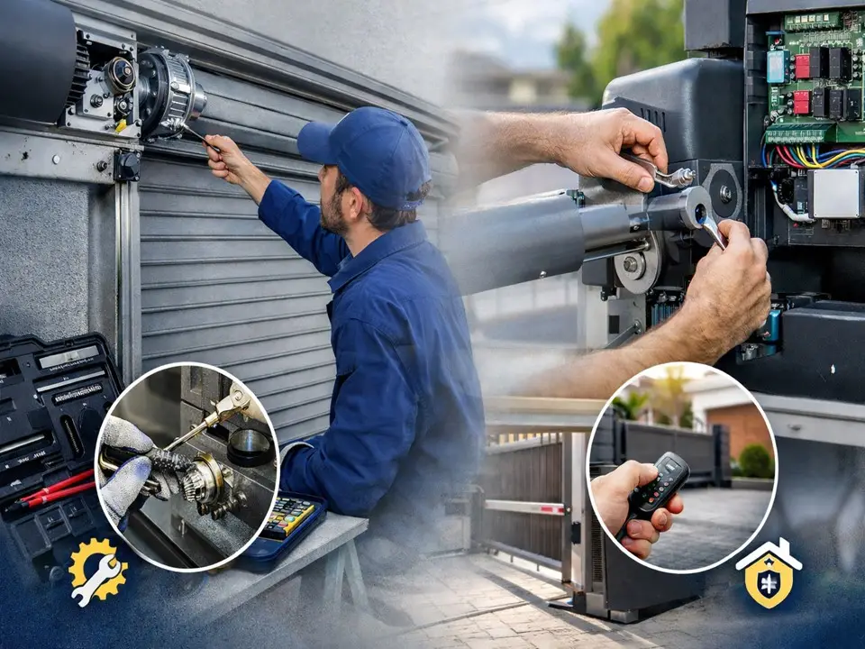 تعمیر و نگهداری کرکره برقی و جک پارکینگ