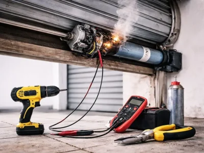 خرابی کرکره برقی