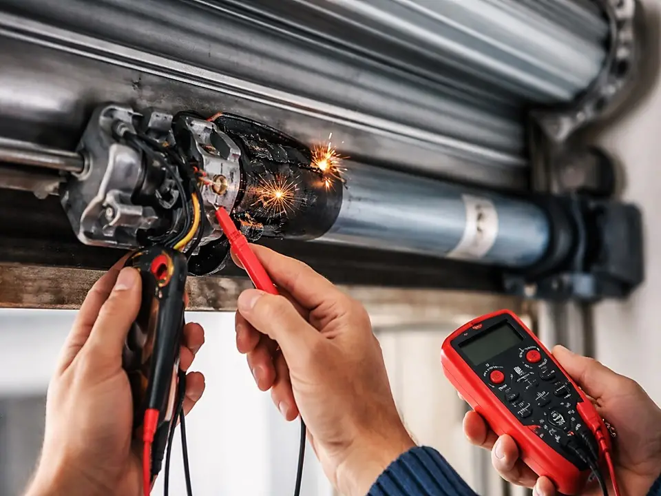 خرابی کرکره برقی